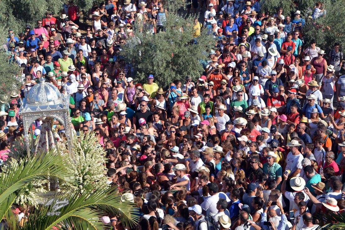 Fotos de la «Baja» de la Virgen de la Sierra 2017